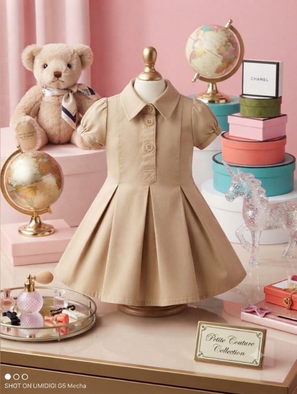 5/$100 Banana Republic Pleated Girls' Dress